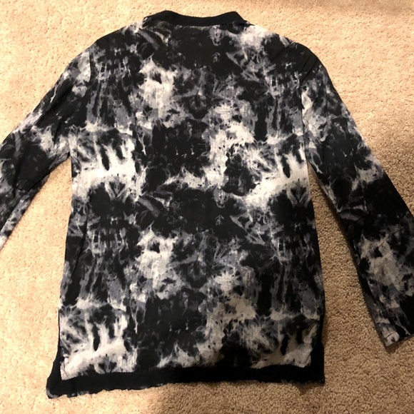 Michael Kors Tie Dye Tunic with Metallic neckline - Picture 2 of 3